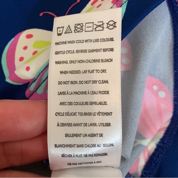 Hatley Baby Butterfly Rashguard Swim Shirt
UPF 50 Size 6-9 Months Blue Pink New - Picture 6 of 6